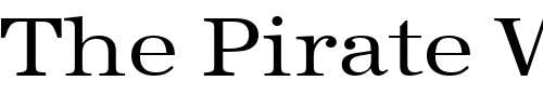 Font : IrisBeckerExtended Custom Text : The Pirate Way Test your own text here Click to download or to view this font on a tshirt that can be custom printed in Bali