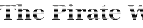 Font : IrisBeckerGradient-Bold Custom Text : The Pirate Way Test your own text here Click to download or to view this font on a tshirt that can be custom printed in Bali