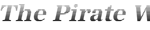 Font : IrisBeckerGradient-BoldItalic Custom Text : The Pirate Way Test your own text here Click to download or to view this font on a tshirt that can be custom printed in Bali