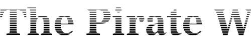 Font : IrisBeckerGradientC-Bold Custom Text : The Pirate Way Test your own text here Click to download or to view this font on a tshirt that can be custom printed in Bali