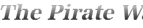 Font : IrisBeckerGradientC-BoldItalic Custom Text : The Pirate Way Test your own text here Click to download or to view this font on a tshirt that can be custom printed in Bali