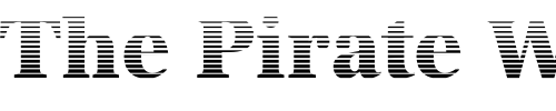 Font : IrisBeckerGradientC-ExBold Custom Text : The Pirate Way Test your own text here Click to download or to view this font on a tshirt that can be custom printed in Bali