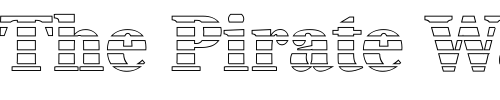 Font : IrisBeckerGradoN-ExBold Custom Text : The Pirate Way Test your own text here Click to download or to view this font on a tshirt that can be custom printed in Bali