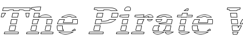 Font : IrisBeckerGradoW-Medium-Italic Custom Text : The Pirate Way Test your own text here Click to download or to view this font on a tshirt that can be custom printed in Bali