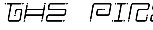 Font : Iron-Lounge-Dots-2 Custom Text : The Pirate Way Test your own text here Click to download or to view this font on a tshirt that can be custom printed in Bali