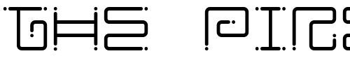 Font : Iron-Lounge-Dots Custom Text : The Pirate Way Test your own text here Click to download or to view this font on a tshirt that can be custom printed in Bali