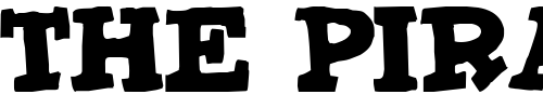 Font : IronMan Custom Text : The Pirate Way Test your own text here Click to download or to view this font on a tshirt that can be custom printed in Bali