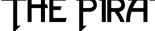 Font : Ironclaw Custom Text : The Pirate Way Test your own text here Click to download or to view this font on a tshirt that can be custom printed in Bali