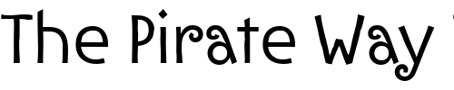Font : Ironwork-ITC Custom Text : The Pirate Way Test your own text here Click to download or to view this font on a tshirt that can be custom printed in Bali
