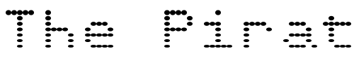 Font : IrritationOne Custom Text : The Pirate Way Test your own text here Click to download or to view this font on a tshirt that can be custom printed in Bali