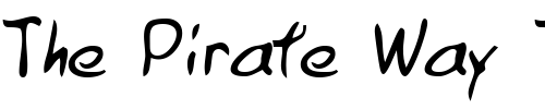 Font : IrvingsHand-Regular Custom Text : The Pirate Way Test your own text here Click to download or to view this font on a tshirt that can be custom printed in Bali