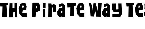 Font : IrwinAllen Custom Text : The Pirate Way Test your own text here Click to download or to view this font on a tshirt that can be custom printed in Bali