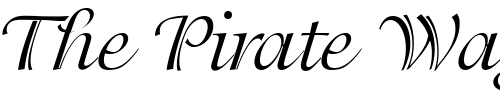 Font : IsadoraEF-Regular Custom Text : The Pirate Way Test your own text here Click to download or to view this font on a tshirt that can be custom printed in Bali