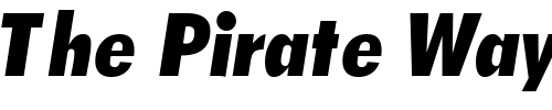 Font : IsomarSSK-Italic Custom Text : The Pirate Way Test your own text here Click to download or to view this font on a tshirt that can be custom printed in Bali