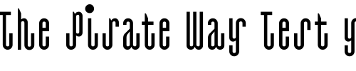 Font : Isterburk Custom Text : The Pirate Way Test your own text here Click to download or to view this font on a tshirt that can be custom printed in Bali
