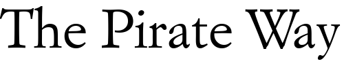 Font : ItalianGarmnd-BT-Roman Custom Text : The Pirate Way Test your own text here Click to download or to view this font on a tshirt that can be custom printed in Bali