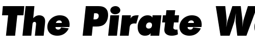 Font : IvanBecker-Heavy-Italic Custom Text : The Pirate Way Test your own text here Click to download or to view this font on a tshirt that can be custom printed in Bali
