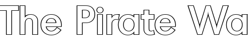 Font : IvanBeckerOutline-Medium-Regular Custom Text : The Pirate Way Test your own text here Click to download or to view this font on a tshirt that can be custom printed in Bali
