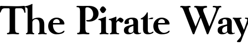 Font : JackBecker-Bold Custom Text : The Pirate Way Test your own text here Click to download or to view this font on a tshirt that can be custom printed in Bali