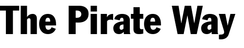 Font : JackCondensed Custom Text : The Pirate Way Test your own text here Click to download or to view this font on a tshirt that can be custom printed in Bali