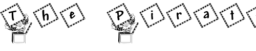 Font : JackInTheBox_KG Custom Text : The Pirate Way Test your own text here Click to download or to view this font on a tshirt that can be custom printed in Bali