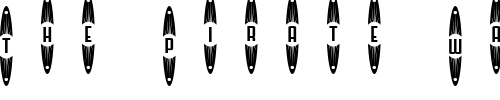 Font : Jackrabbit-s-Bar-Grill Custom Text : The Pirate Way Test your own text here Click to download or to view this font on a tshirt that can be custom printed in Bali