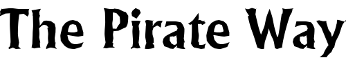 Font : JacobBeckerAntique-Bold Custom Text : The Pirate Way Test your own text here Click to download or to view this font on a tshirt that can be custom printed in Bali