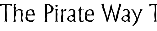 Font : JacobBeckerAntique-Light-Regular Custom Text : The Pirate Way Test your own text here Click to download or to view this font on a tshirt that can be custom printed in Bali
