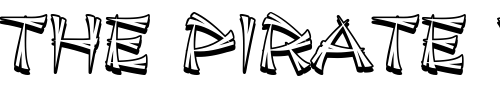 Font : Jade-Monkey-BTN-Split-Shadow Custom Text : The Pirate Way Test your own text here Click to download or to view this font on a tshirt that can be custom printed in Bali