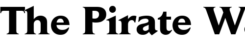 Font : JaegerDailyNews-Bold Custom Text : The Pirate Way Test your own text here Click to download or to view this font on a tshirt that can be custom printed in Bali