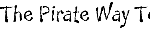 Font : JaftITC Custom Text : The Pirate Way Test your own text here Click to download or to view this font on a tshirt that can be custom printed in Bali