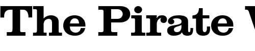 Font : JamesBecker-Bold Custom Text : The Pirate Way Test your own text here Click to download or to view this font on a tshirt that can be custom printed in Bali