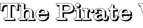 Font : JamesBeckerShadow-Regular Custom Text : The Pirate Way Test your own text here Click to download or to view this font on a tshirt that can be custom printed in Bali