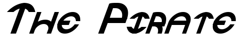 Font : JaySetch-BoldItalic Custom Text : The Pirate Way Test your own text here Click to download or to view this font on a tshirt that can be custom printed in Bali