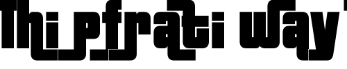 Font : Jazz-Gothic-Alt Custom Text : The Pirate Way Test your own text here Click to download or to view this font on a tshirt that can be custom printed in Bali