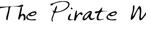 Font : JeremysHand-Regular Custom Text : The Pirate Way Test your own text here Click to download or to view this font on a tshirt that can be custom printed in Bali