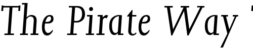 Font : Jessica-LightIta Custom Text : The Pirate Way Test your own text here Click to download or to view this font on a tshirt that can be custom printed in Bali