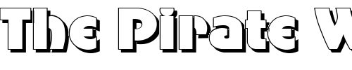 Font : JessyBeckerShadow-Regular Custom Text : The Pirate Way Test your own text here Click to download or to view this font on a tshirt that can be custom printed in Bali