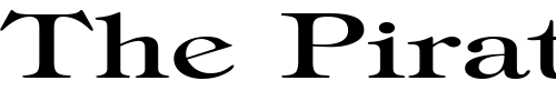 Font : JewelExtended Custom Text : The Pirate Way Test your own text here Click to download or to view this font on a tshirt that can be custom printed in Bali