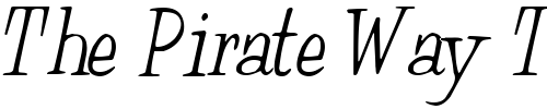Font : JoKer84-Regular Custom Text : The Pirate Way Test your own text here Click to download or to view this font on a tshirt that can be custom printed in Bali