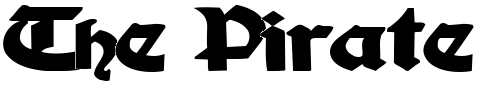 Font : JohnsonText103-Bold Custom Text : The Pirate Way Test your own text here Click to download or to view this font on a tshirt that can be custom printed in Bali