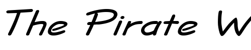 Font : Jolt-Wide-BoldItalic Custom Text : The Pirate Way Test your own text here Click to download or to view this font on a tshirt that can be custom printed in Bali