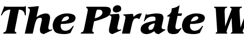 Font : JonathanBoldItalic Custom Text : The Pirate Way Test your own text here Click to download or to view this font on a tshirt that can be custom printed in Bali