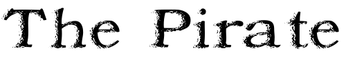 Font : Jordan-s-Treebark Custom Text : The Pirate Way Test your own text here Click to download or to view this font on a tshirt that can be custom printed in Bali
