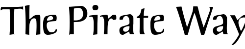 Font : Jorvik-Informal Custom Text : The Pirate Way Test your own text here Click to download or to view this font on a tshirt that can be custom printed in Bali