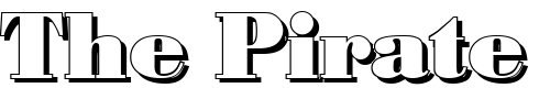 Font : JosephBeckerShadow-Black-Regular Custom Text : The Pirate Way Test your own text here Click to download or to view this font on a tshirt that can be custom printed in Bali