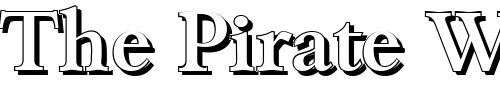 Font : JoshuaBeckerShadow-Medium-Regular Custom Text : The Pirate Way Test your own text here Click to download or to view this font on a tshirt that can be custom printed in Bali