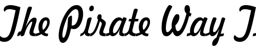 Font : Jott-43-Condensed-Normal Custom Text : The Pirate Way Test your own text here Click to download or to view this font on a tshirt that can be custom printed in Bali