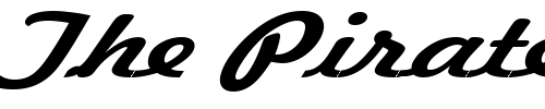 Font : Jott-43-Extended-BoldItalic Custom Text : The Pirate Way Test your own text here Click to download or to view this font on a tshirt that can be custom printed in Bali