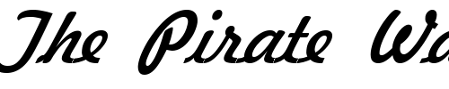 Font : Jott-44-Italic Custom Text : The Pirate Way Test your own text here Click to download or to view this font on a tshirt that can be custom printed in Bali